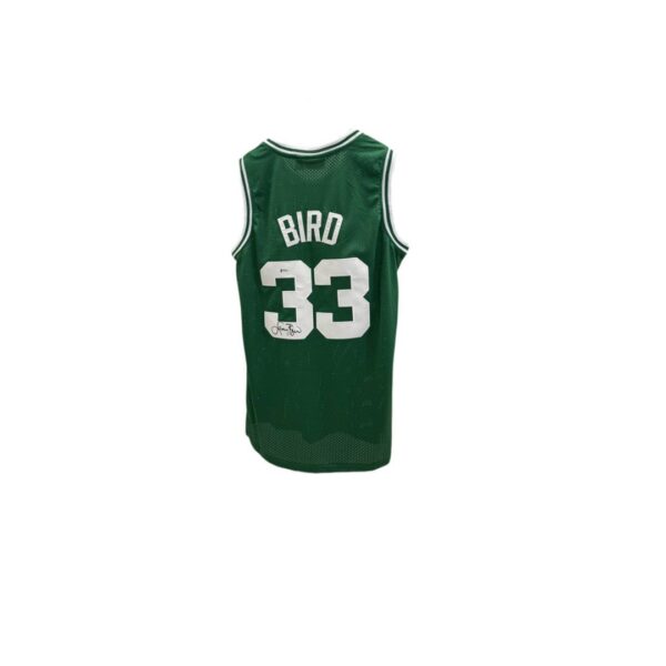Larry Bird Jersey Hand Signed BAS