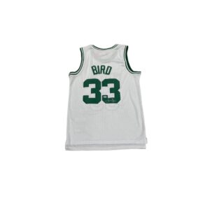 Larry Bird Jersey Hand Signed BAS