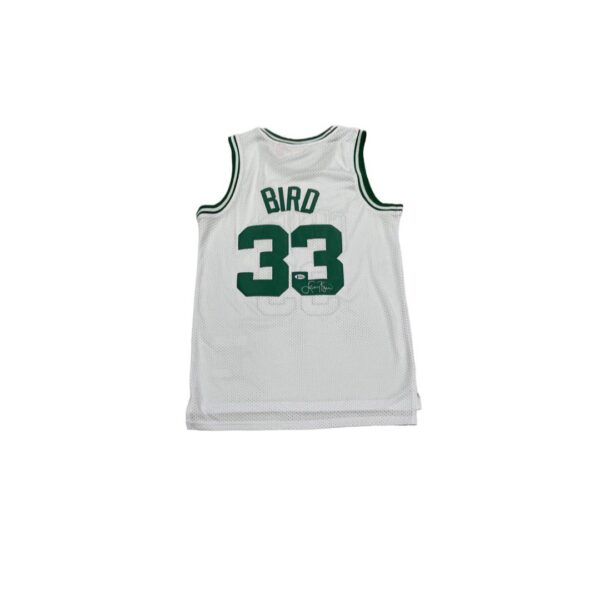Larry Bird Jersey Hand Signed BAS