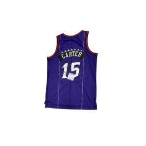 Vince Carter Jersey Hand Signed BAS
