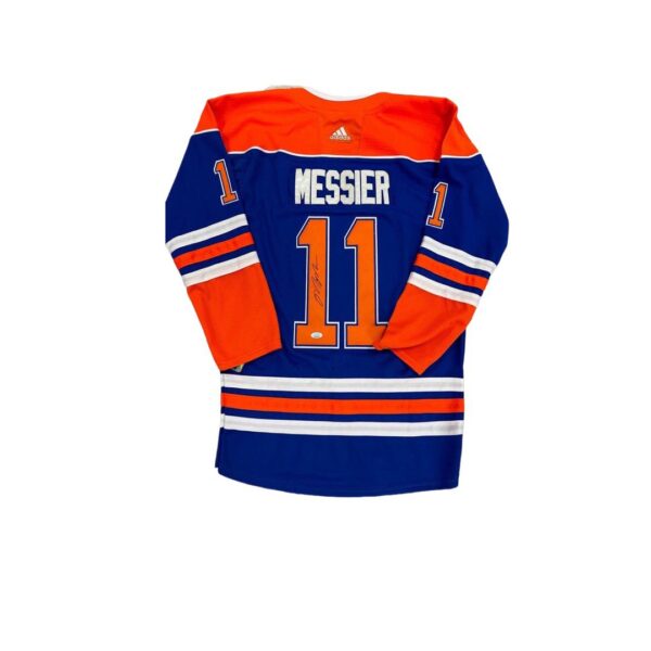 Mark Messier Jersey Hand Signed JSA