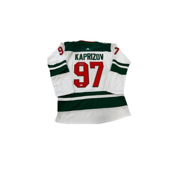 Kirill Kaprizov Jersey Hand Signed JSA