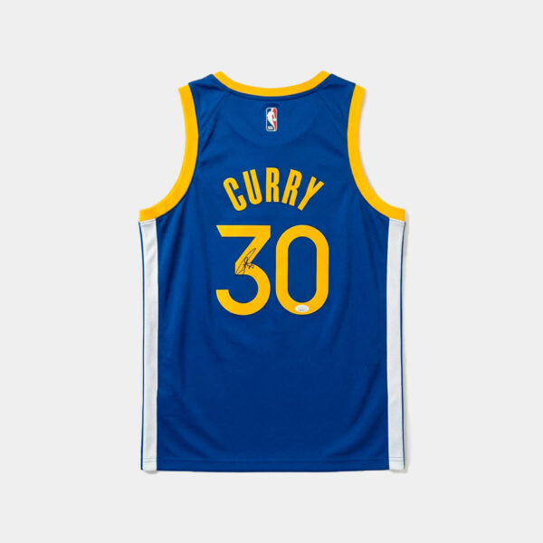 Stephen Curry Jersey Hand Signed JSA