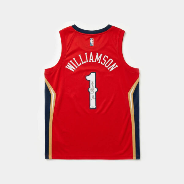 Zion Williamson  Jersey  Hand Signed JSA