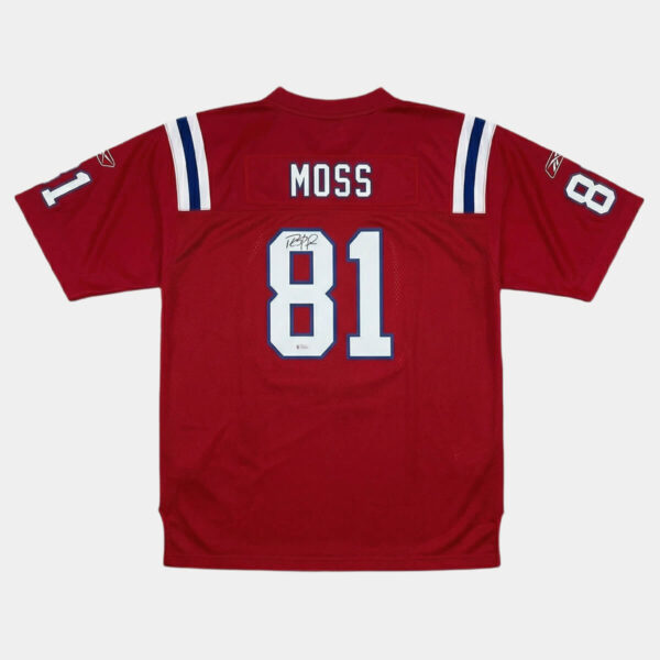 Randy Moss Jersey Hand Signed BAS