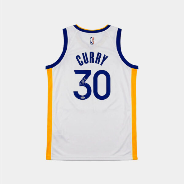 Stephen Curry Jersey Hand Signed JSA