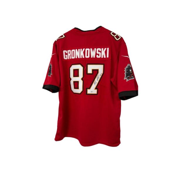 Rob Gronkowski Jersey Hand Signed BAS