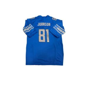 Calvin Johnson Jersey Hand Signed BAS