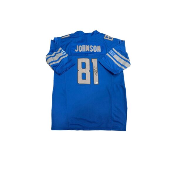 Calvin Johnson Jersey Hand Signed BAS