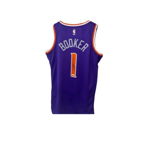 Davin Booker Jersey Hand Signed JSA