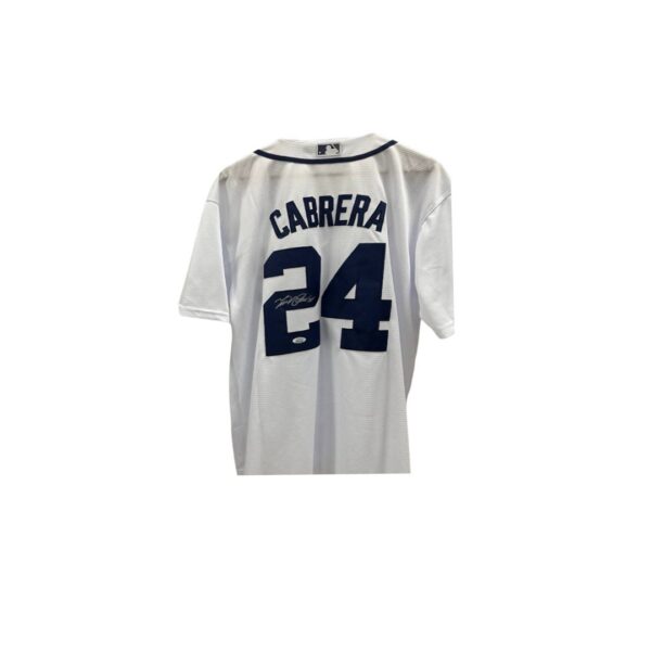 Miguel Cabrera Jersey Hand Signed JSA