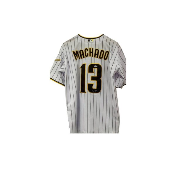 Manny Machado Jersey Hand Signed BAS