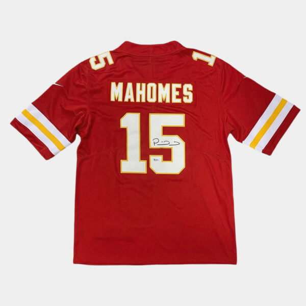 Patrick Mahomes Jersey Hand Signed BAS