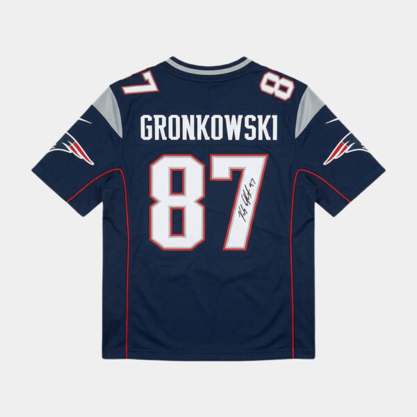 Rob Gronkowski Jersey Hand Signed BAS