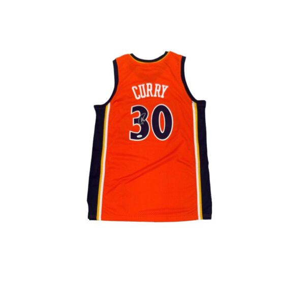 Stephen Curry Jersey Hand Signed JSA