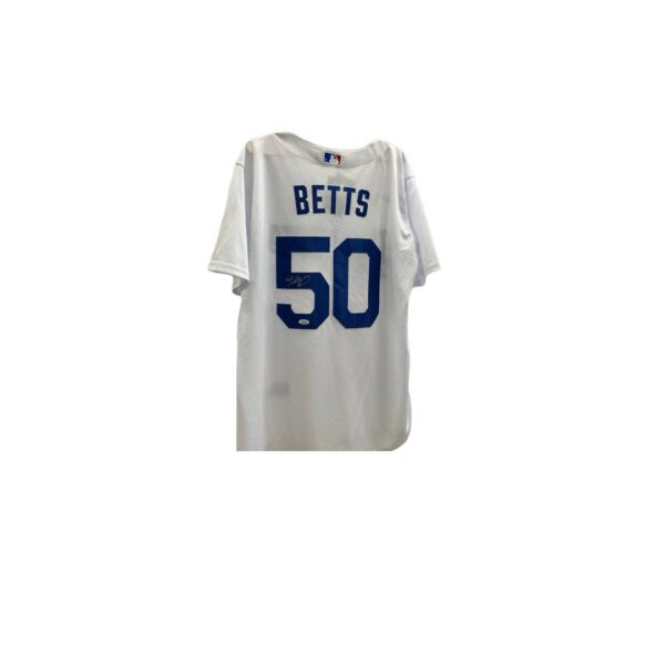 Mookie Betts Jersey Hand Signed JSA