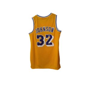Magic Johnson Jersey Hand Signed BAS