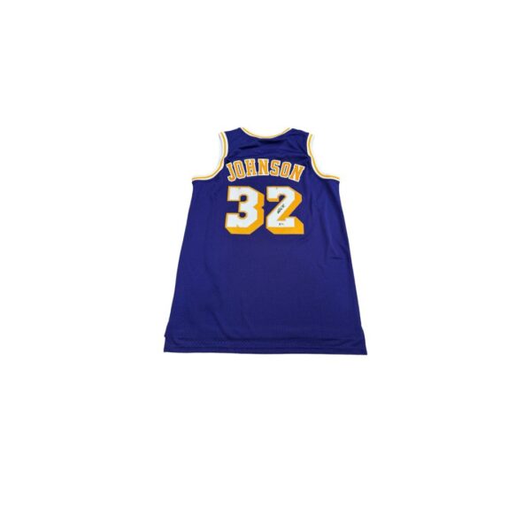 Magic Johnson Jersey Hand Signed BAS