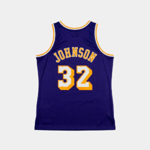 Magic Johnson Jersey Hand Signed BAS
