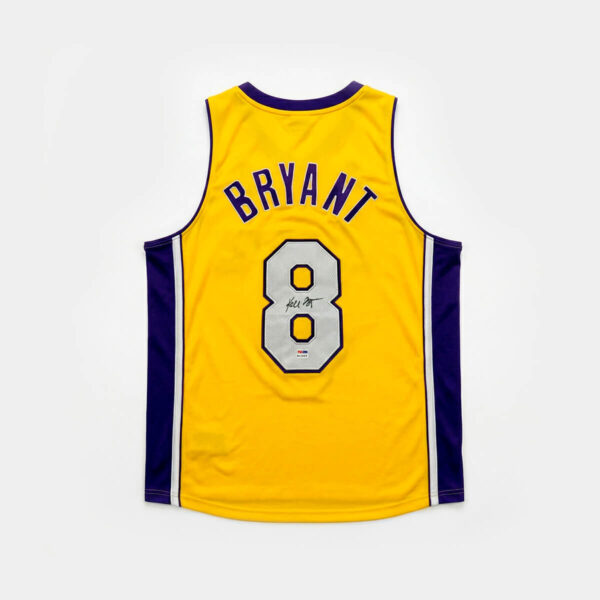 Kobe Bryant Jersey Hand Signed PSA/DNA