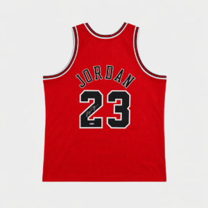 Michael Jordan Jersey Hand Signed Upper Deck COA.