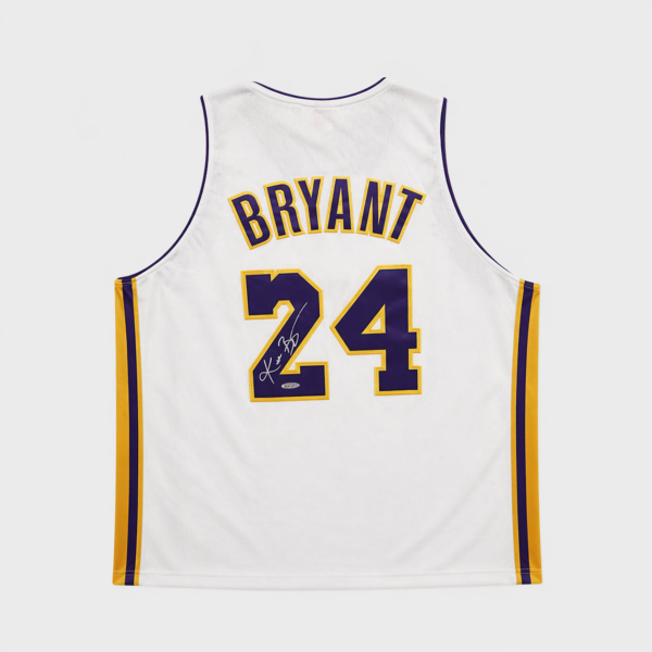 Kobe Bryand Jersey Hand Signed Upper Deck COA