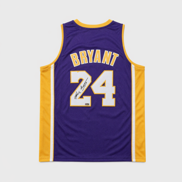 Kobe Bryant Jersey Hand Signed Panini COA