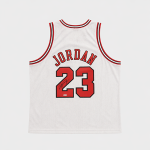 Michael Jordan Jersey Hand Signed Upper Deck COA.