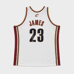 LeBron James Jersey Hand Signed Upper Deck