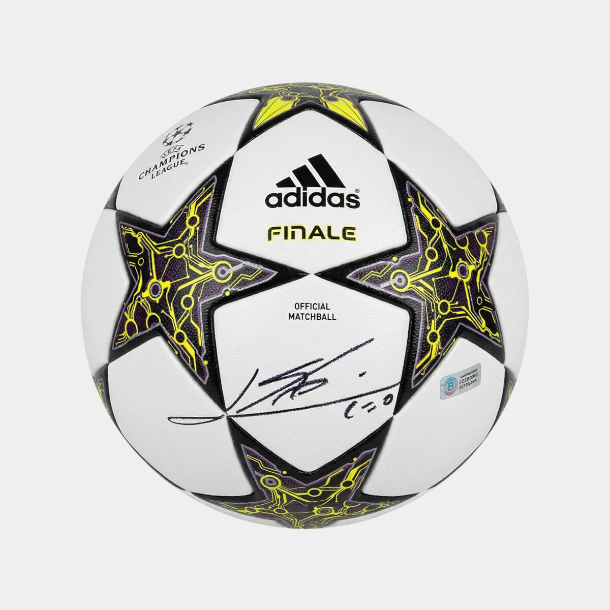 Lionel Messi Ball Hand Signed BAS