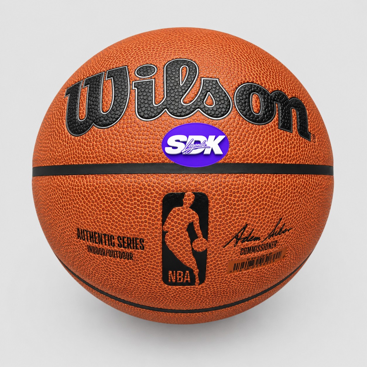 Anthony Edwards Signed Wilson Basketball Fanatics COA