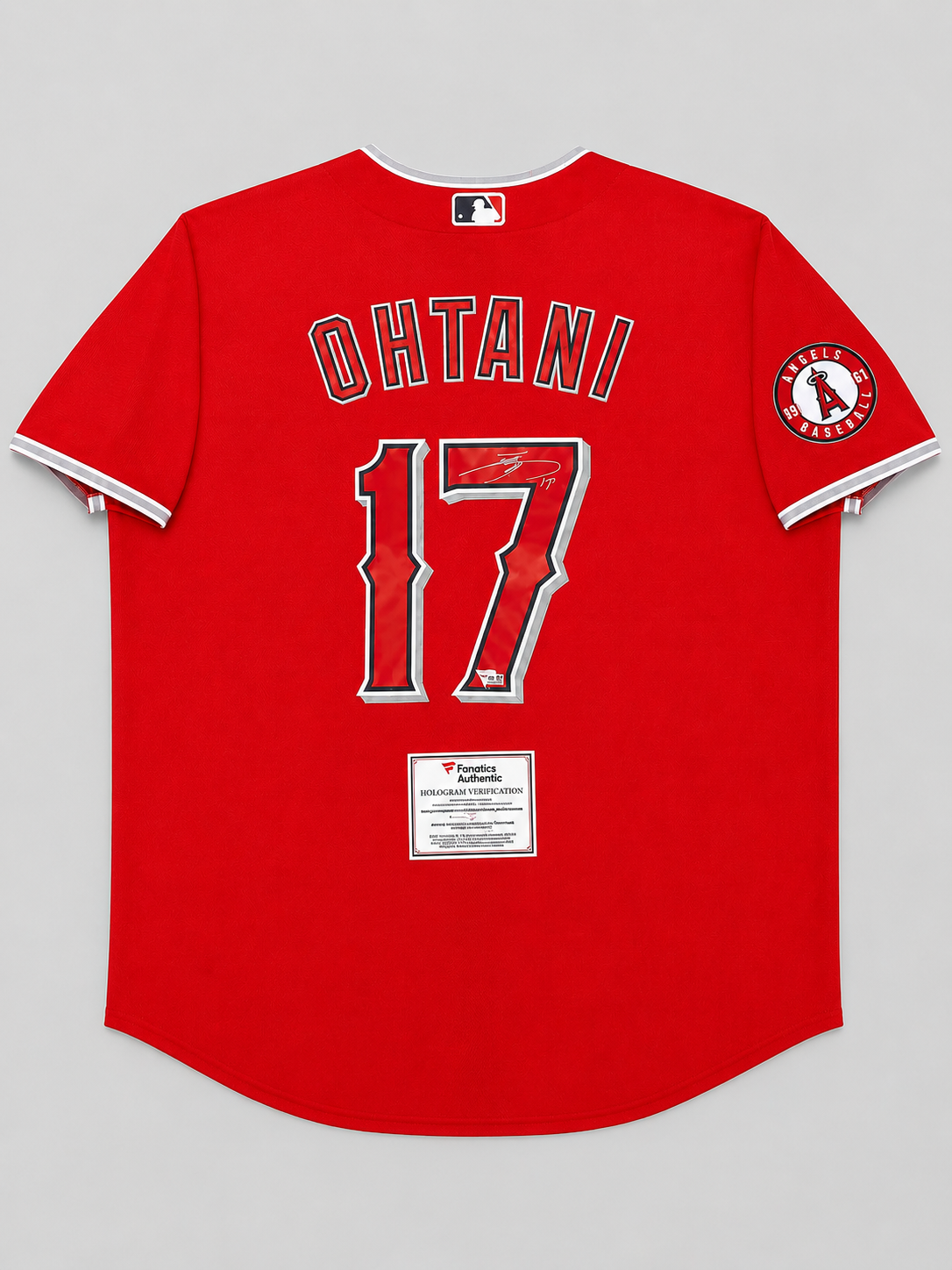Shohei Ohtani Signed #17 LA Angels Authentic Jersey Fanatics Hologram