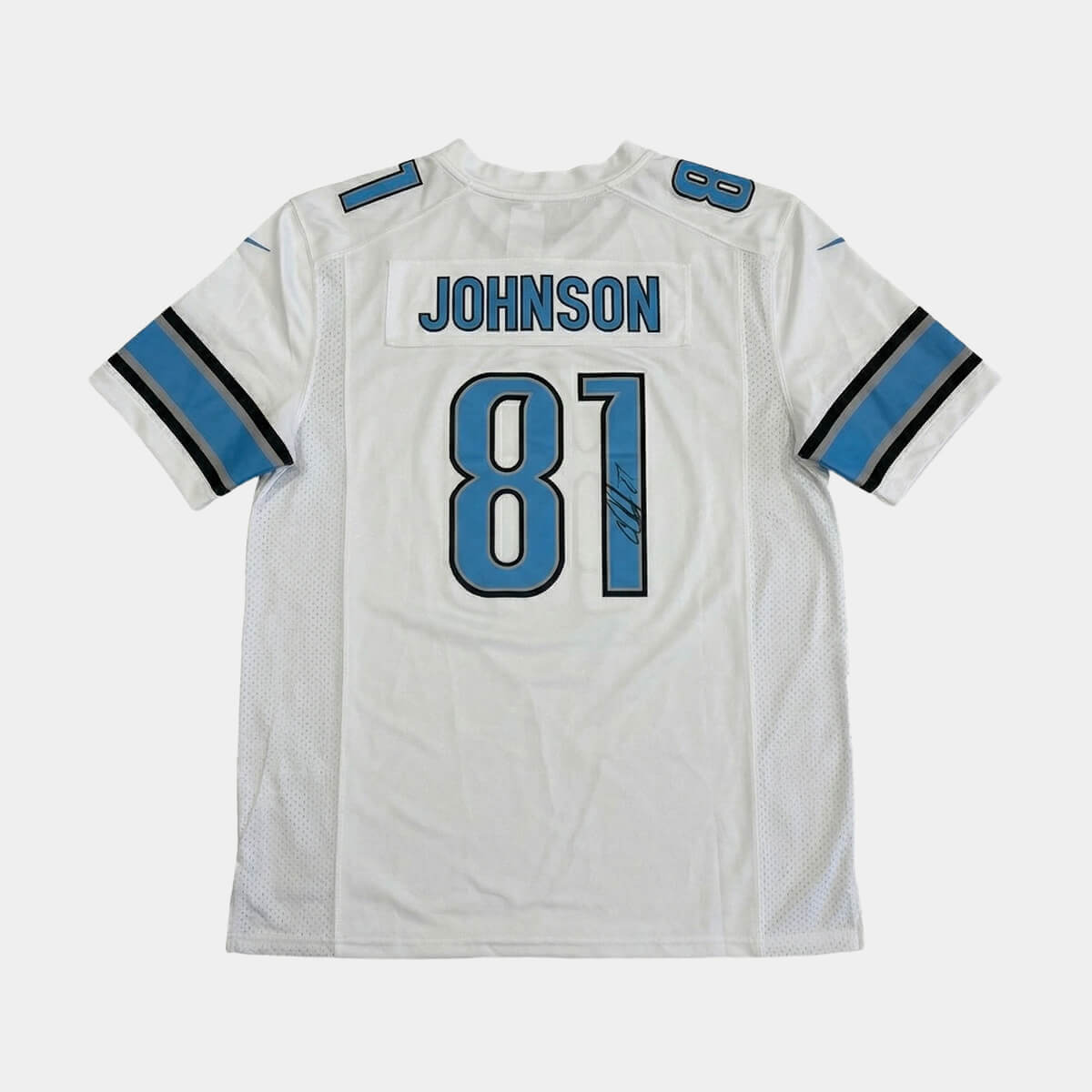 Calvin Johnson Jersey Hand Signed BAS