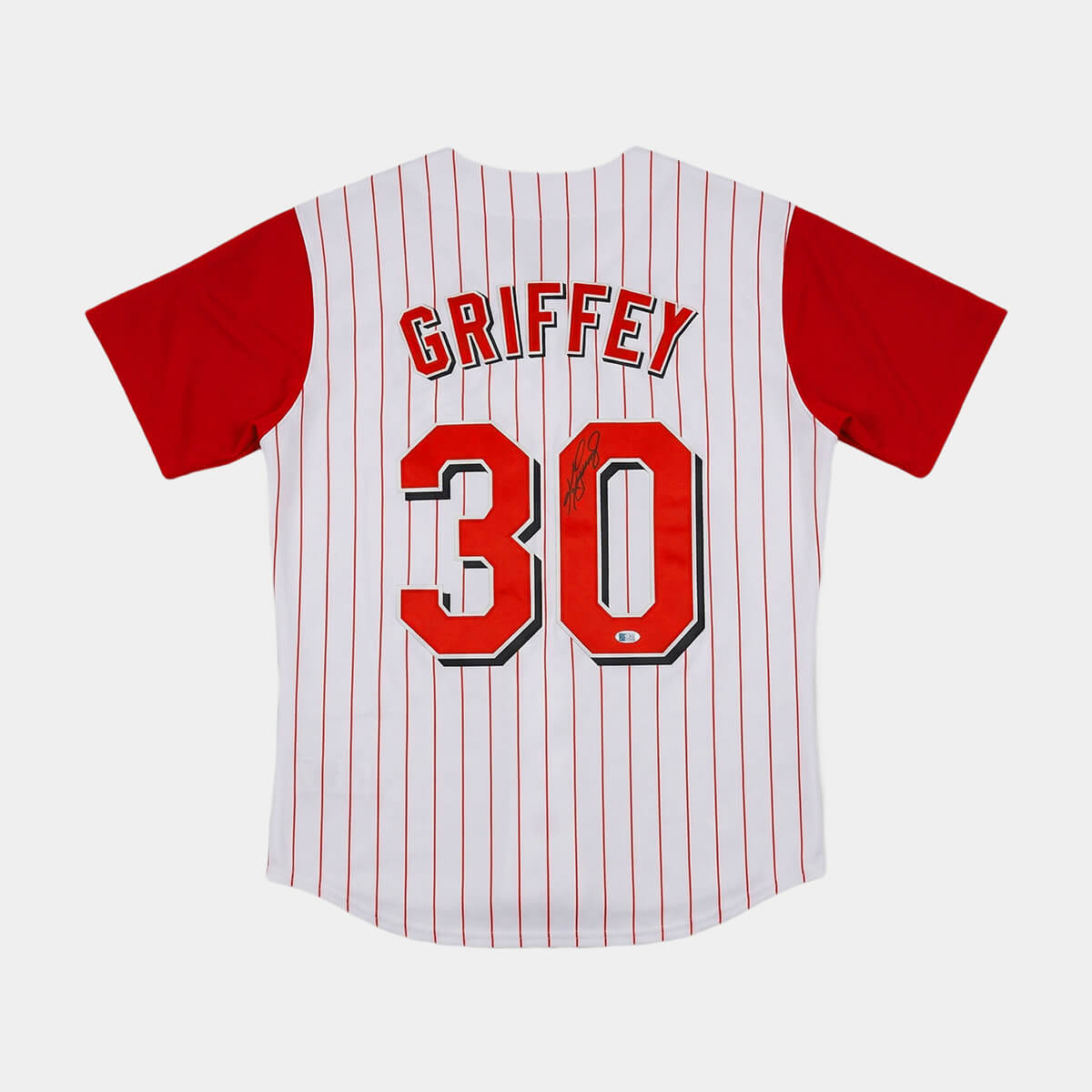Ken Griffey Jersey Hand Signed BAS