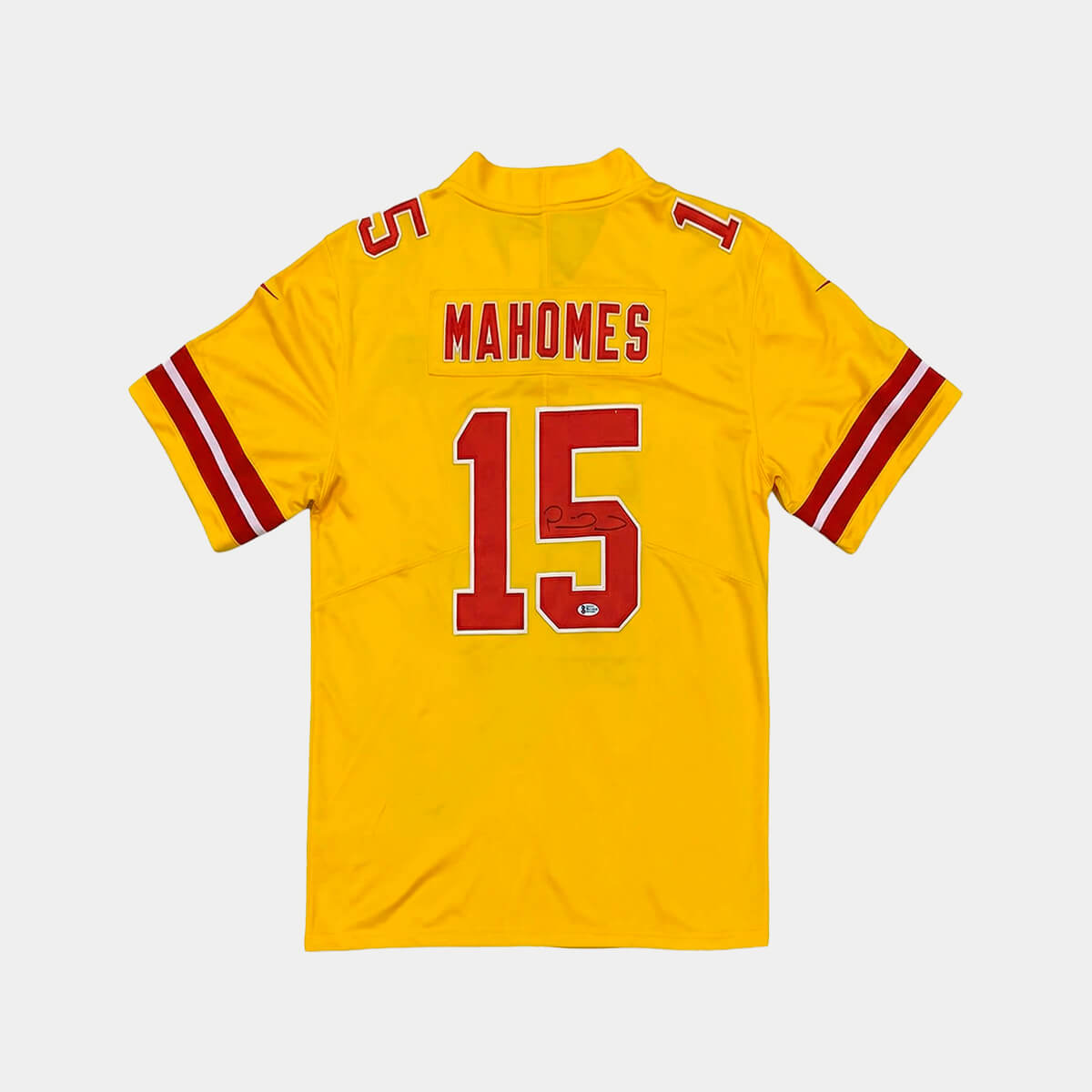 Patrick Mahomes Jersey Hand Signed BAS