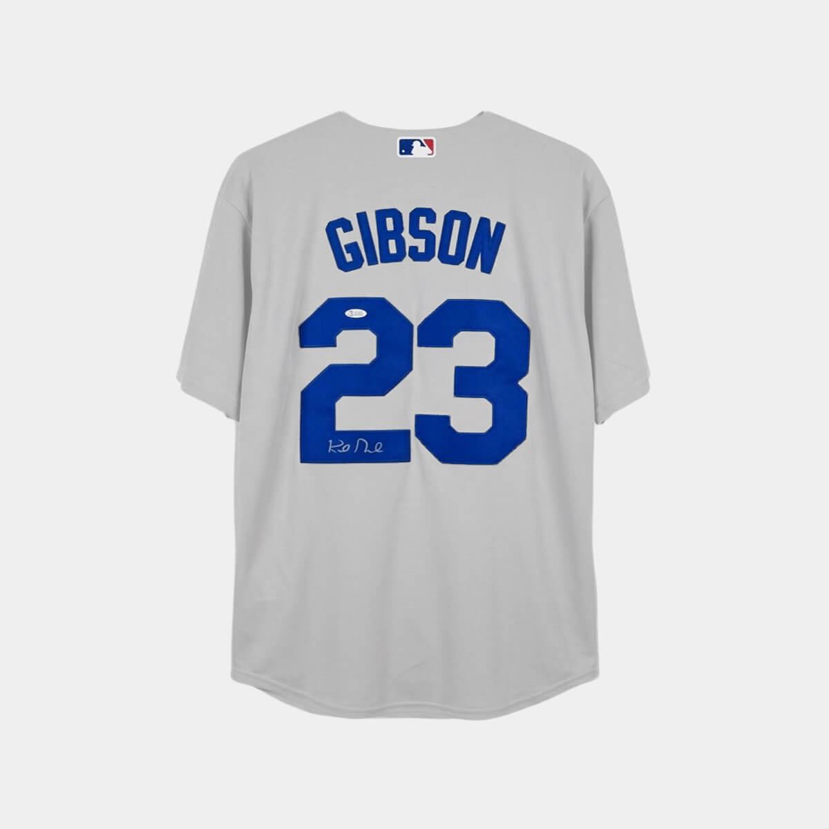 Kirk Gibson Jersey Hand Signed BAS