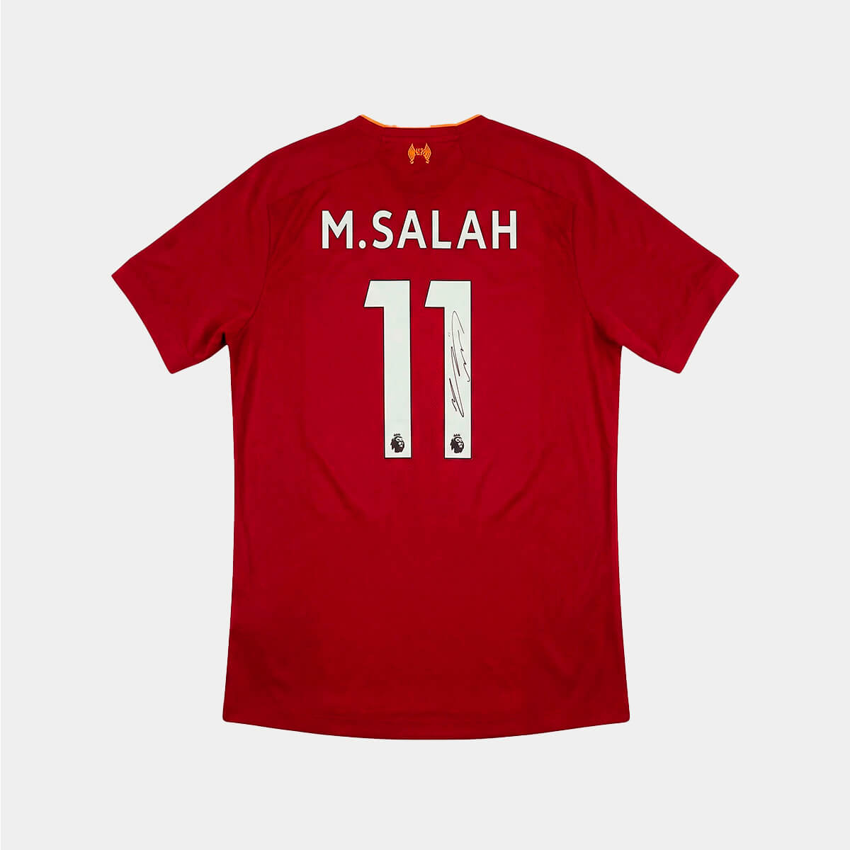 Mohamed Salah Jersey Hand Signed BAS