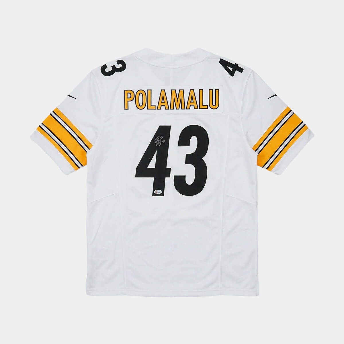 Troy Polamalu Jersey Hand Signed BAS