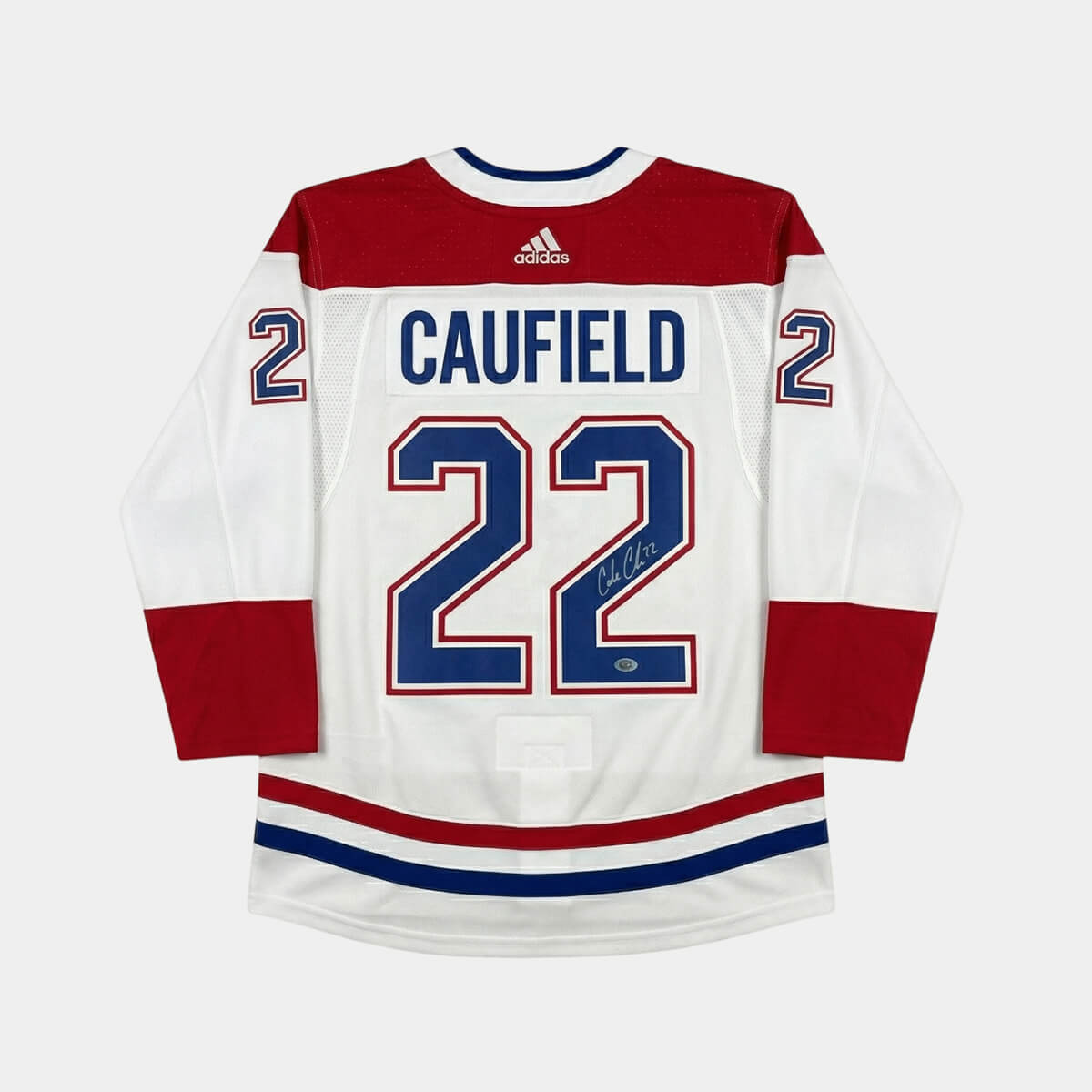 Cole Caufield Jersey Hand Signed JSA