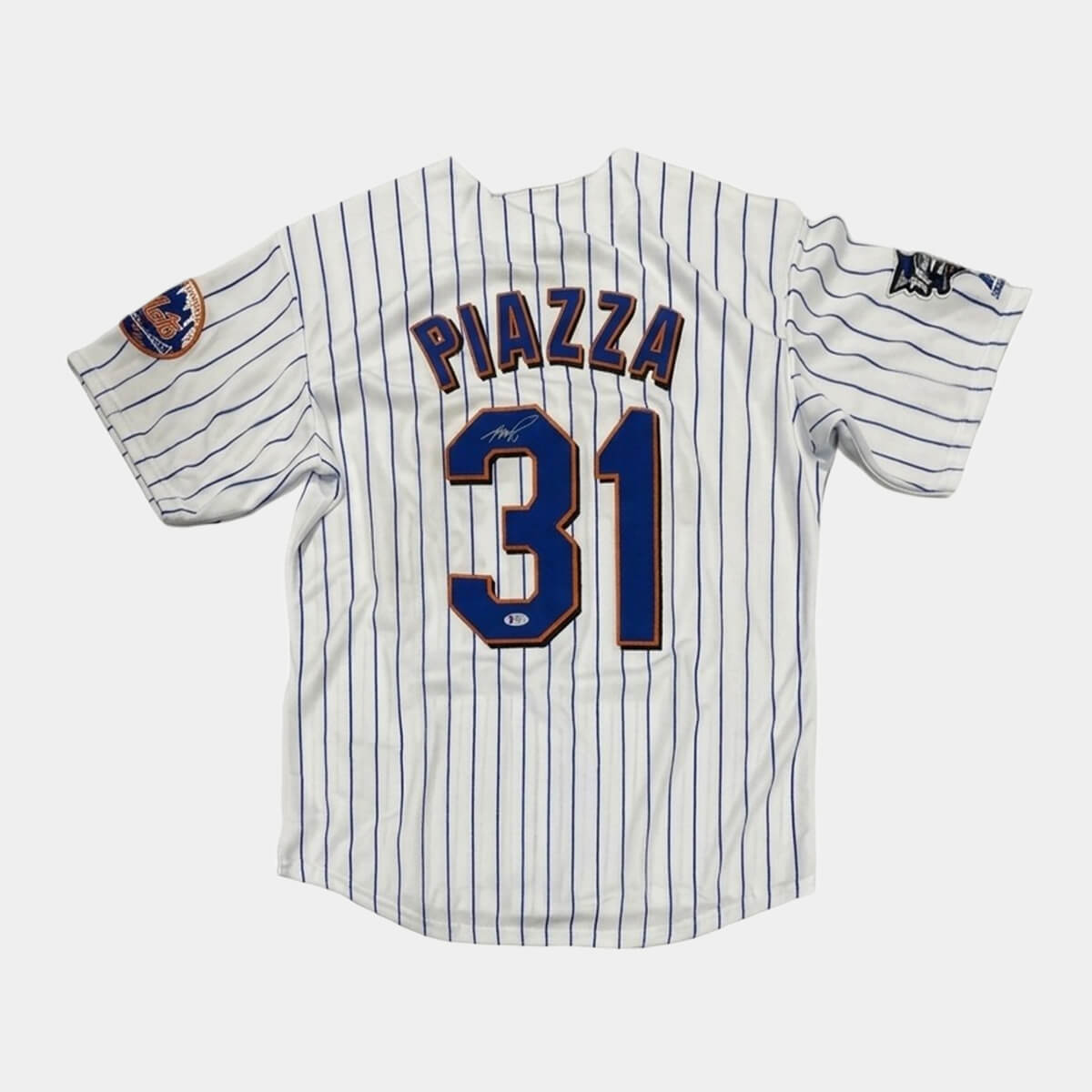 Mike Piazza Jersey Hand Signed BAS