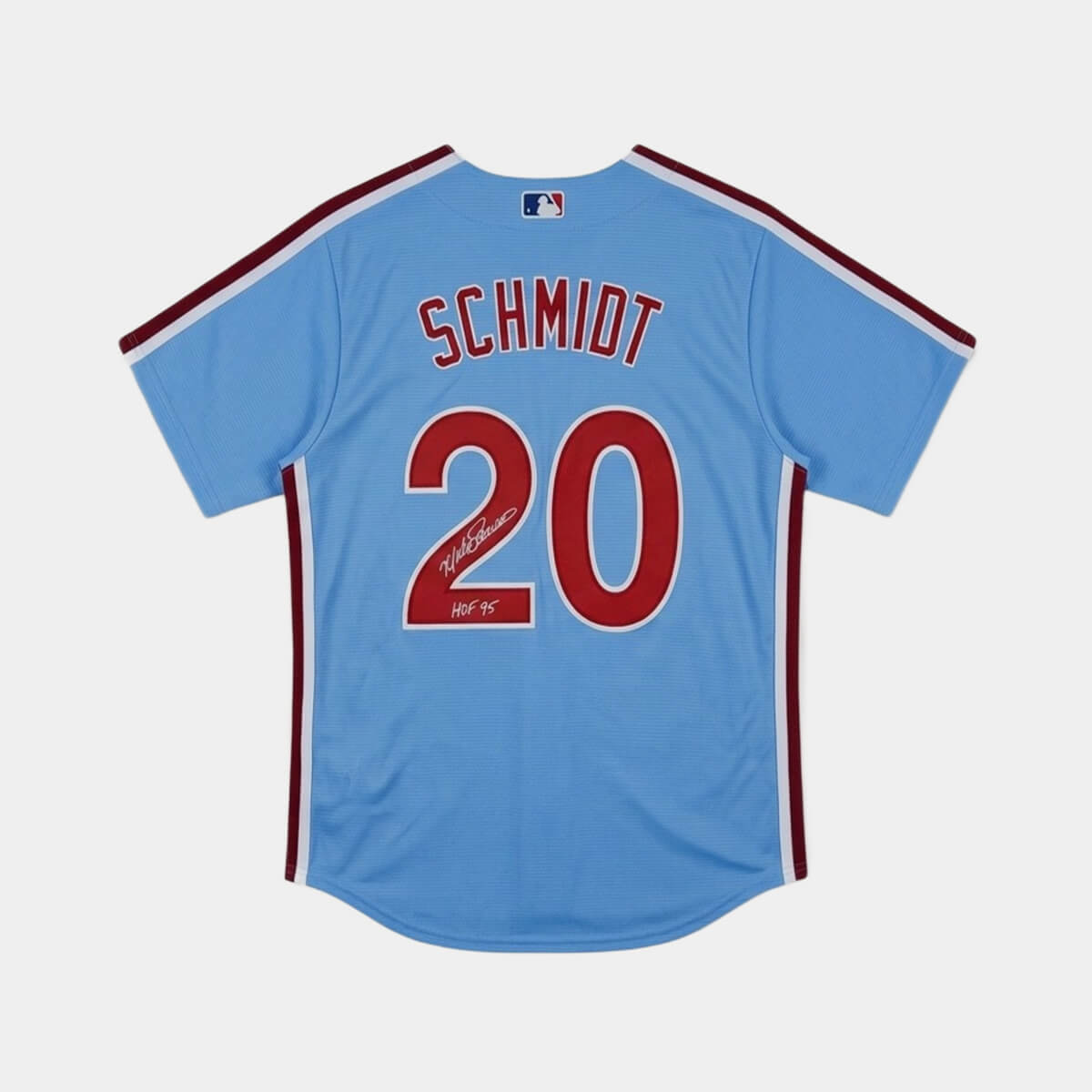 Mike Schmidt Jersey Hand Signed JSA