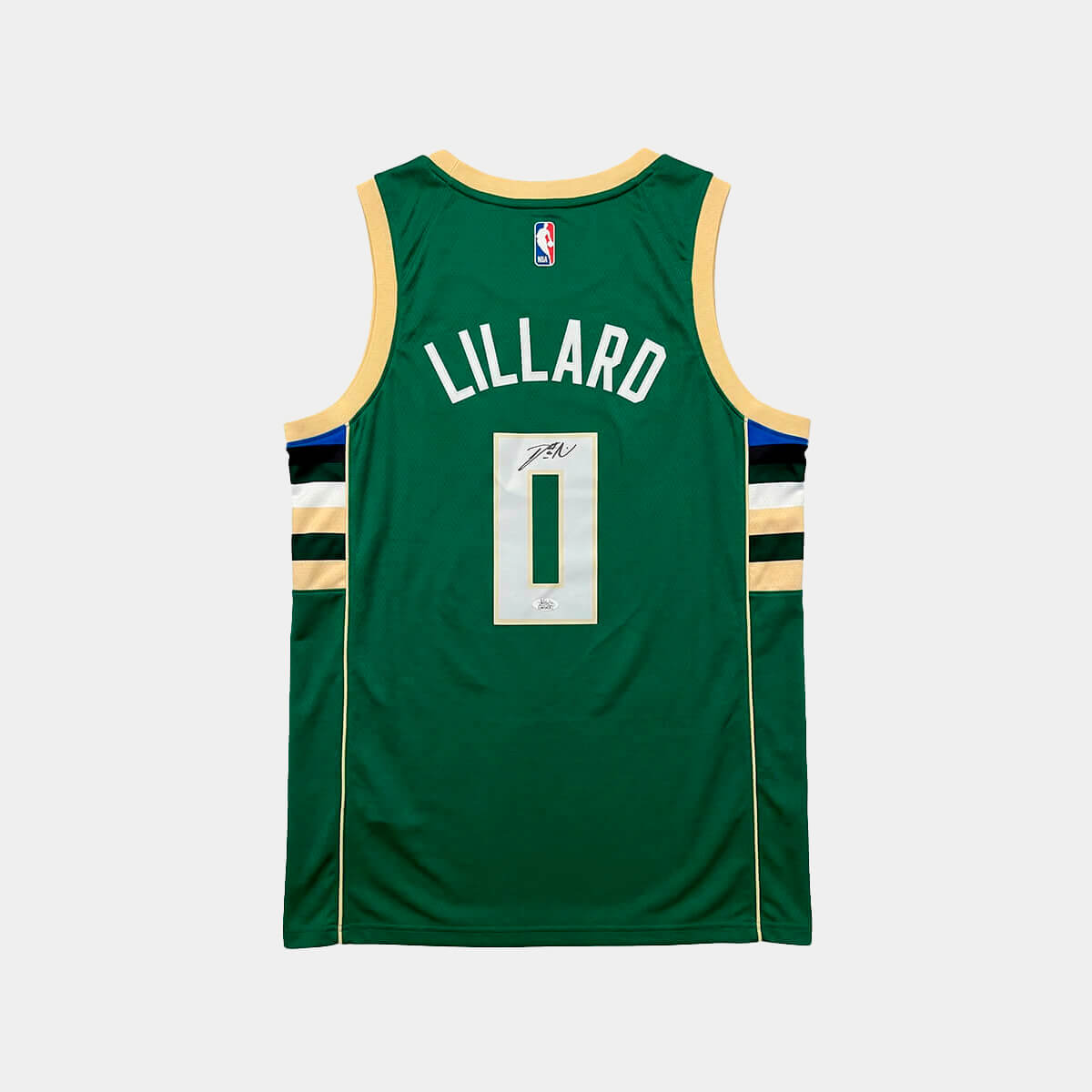 Damian Lillard Jersey Hand Signed BAS