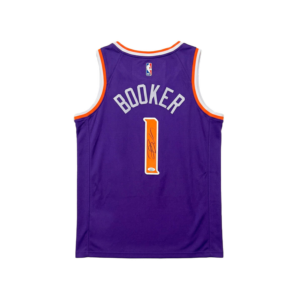 Davin Booker Jersey Hand Signed JSA