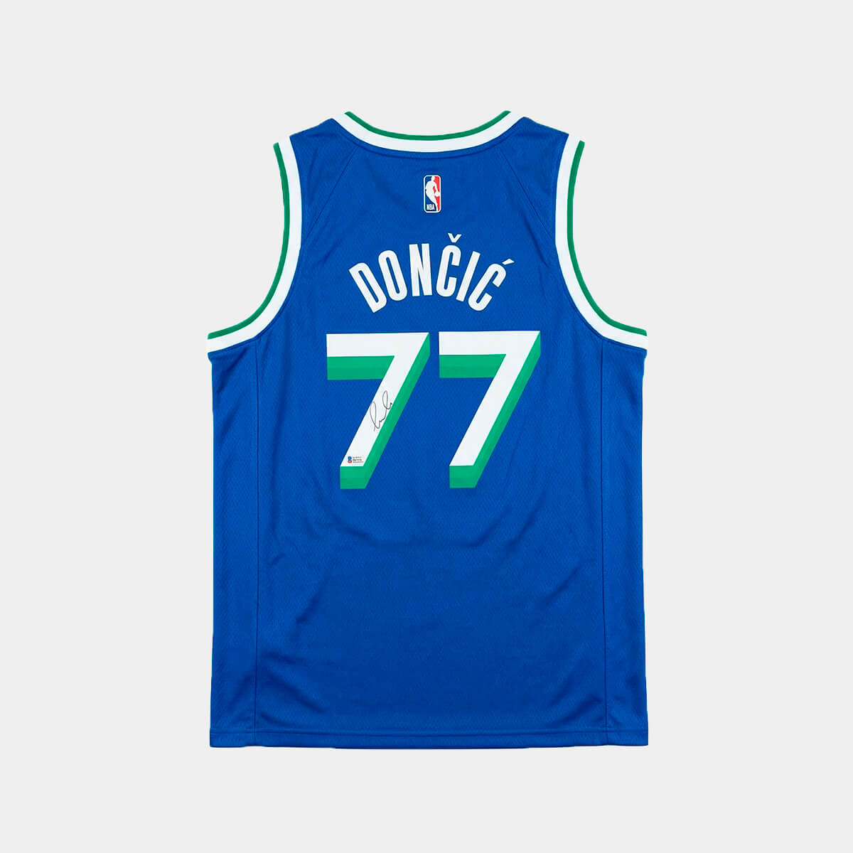 Luka Doncic Jersey Hand Signed BAS