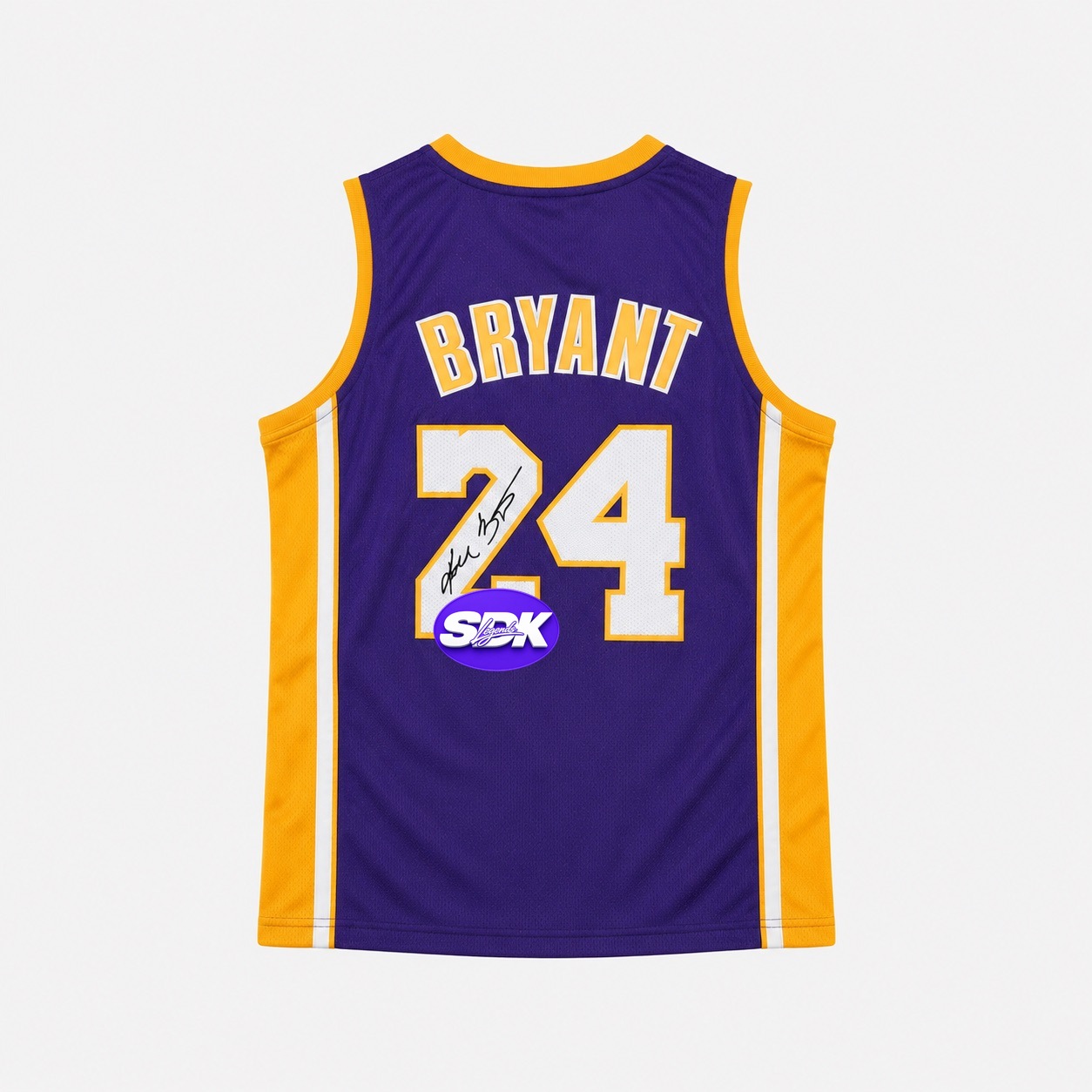 Kobe Bryant Signed Los Angeles Lakers Purple Jersey Panini COA