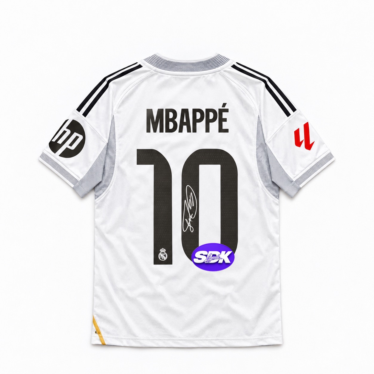 Kylian Mbappe Signed Real Madrid Jersey Panini COA