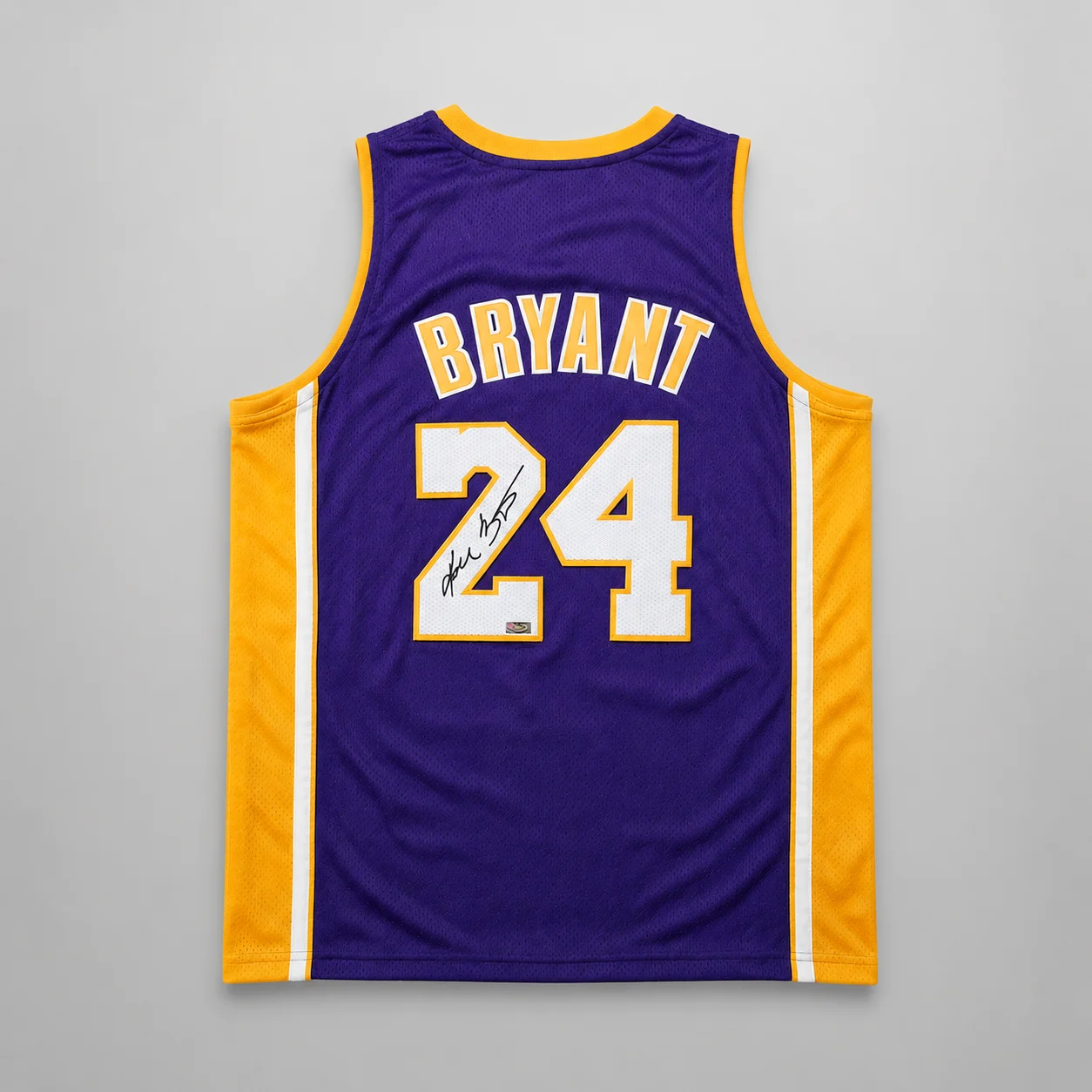 Kobe Bryant #24 Hand Signed Autographed Los Angeles Lakers Jersey with Panini Authentic COA
