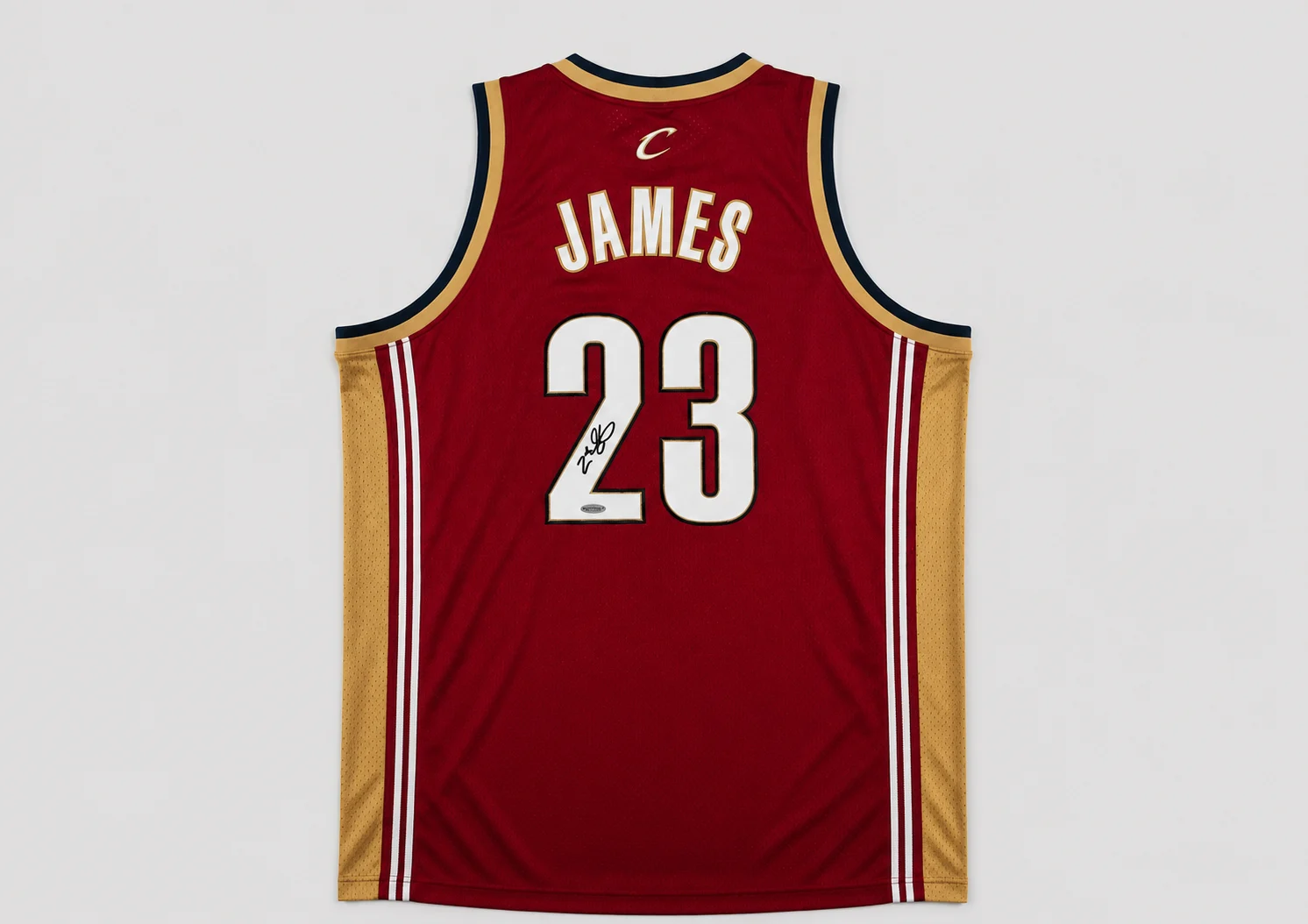 LeBron James #23 Hand Signed Autographed Cleveland Cavaliers Jersey with Upper Deck