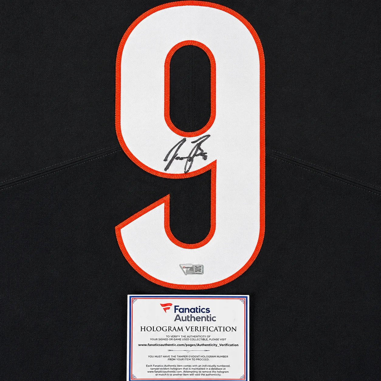 Joe Burrow Jersey Hand Signed Fanatics COA - Image 3