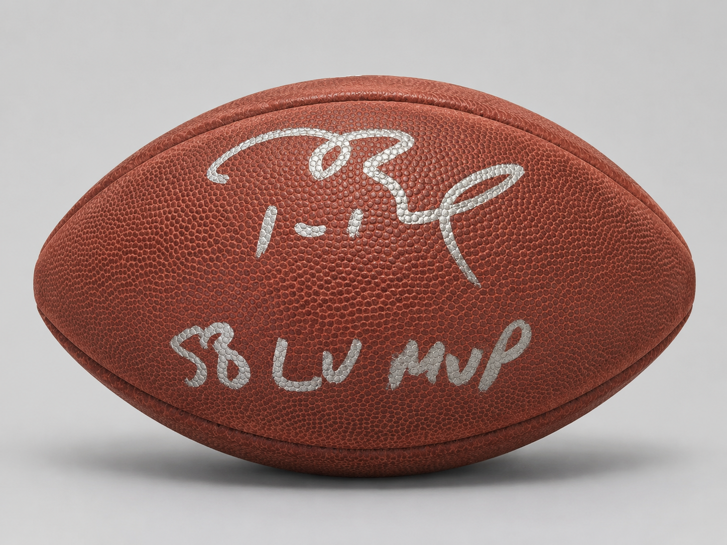 Tom Brady Autograph Signed Official NFL Super Bowl LV Football SB MVP Fanatics